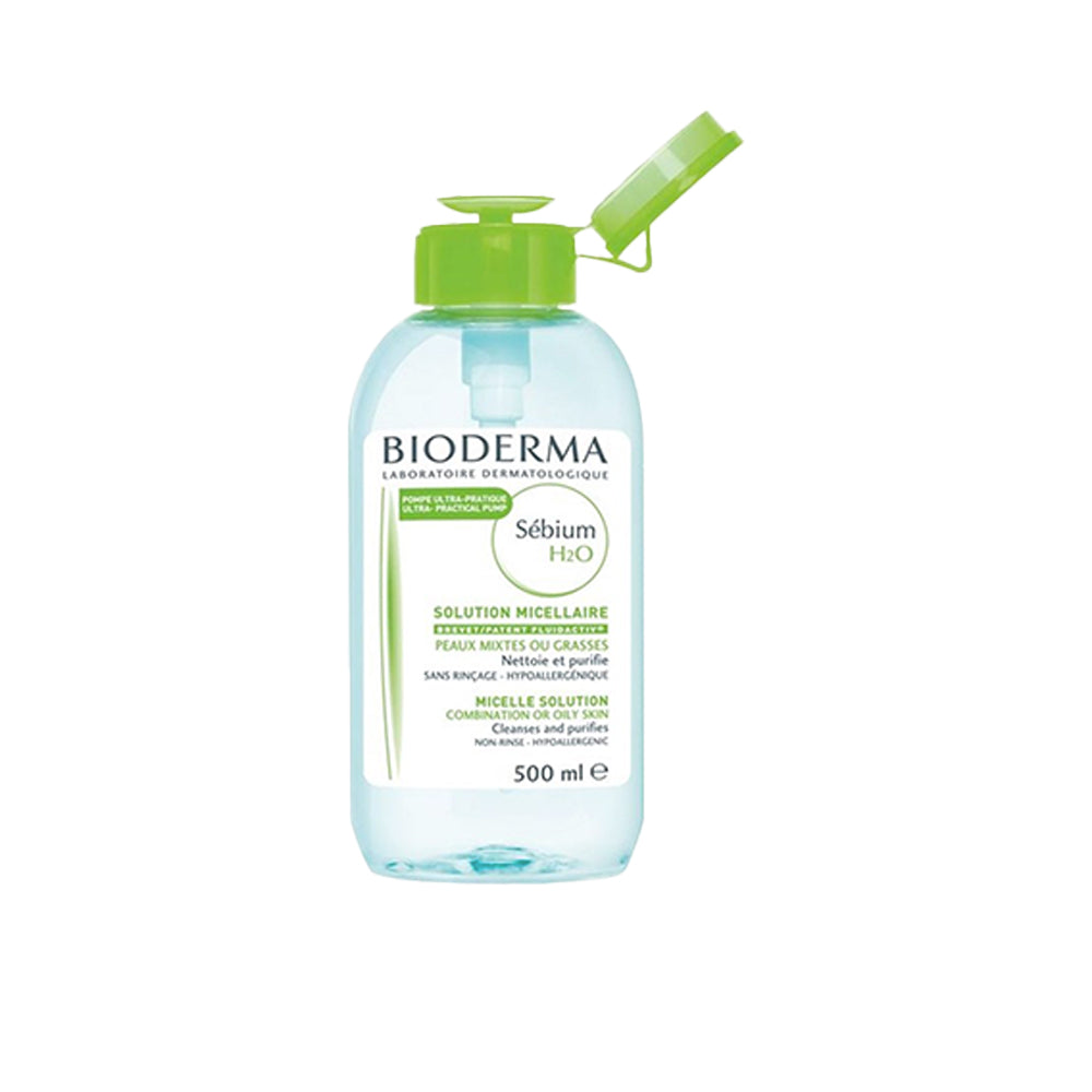 Bioderma Sébium H2O Micellar Water Pump Reverse 500ml