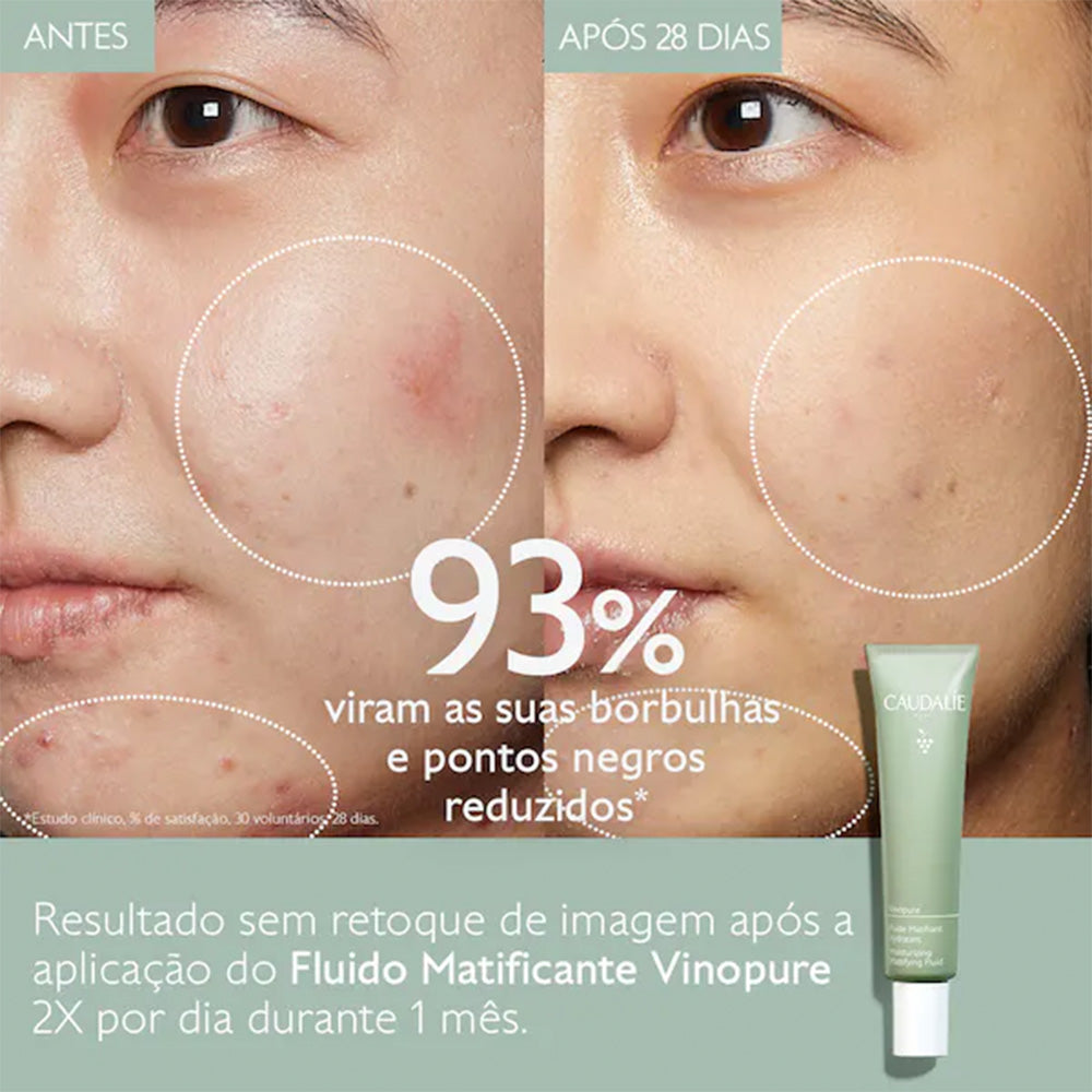 Caudalie Vinopure Fluido Hidratante Matificante 40ml