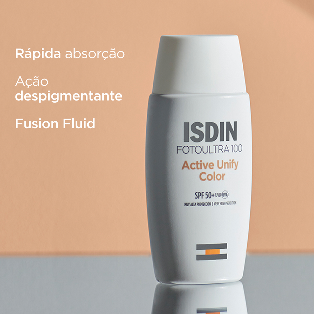 ISDIN Fotoultra 100 Active Unify Color Fusion Fluid SPF50+