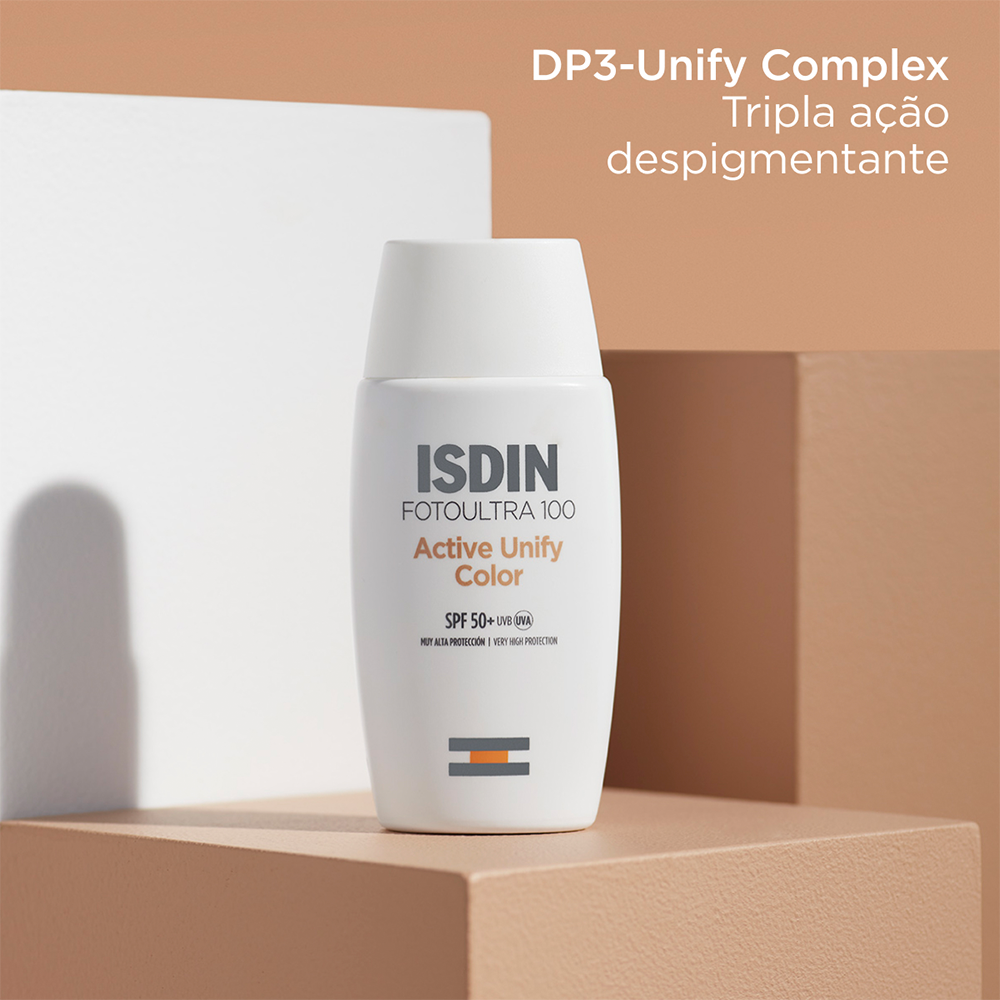 ISDIN Fotoultra 100 Active Unify Color Fusion Fluid SPF50+