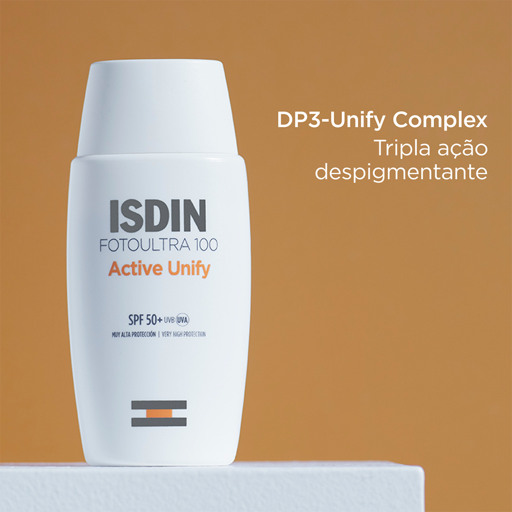 Isdin Fotoultra 100 Active Unify Fusión Fluido SPF50+