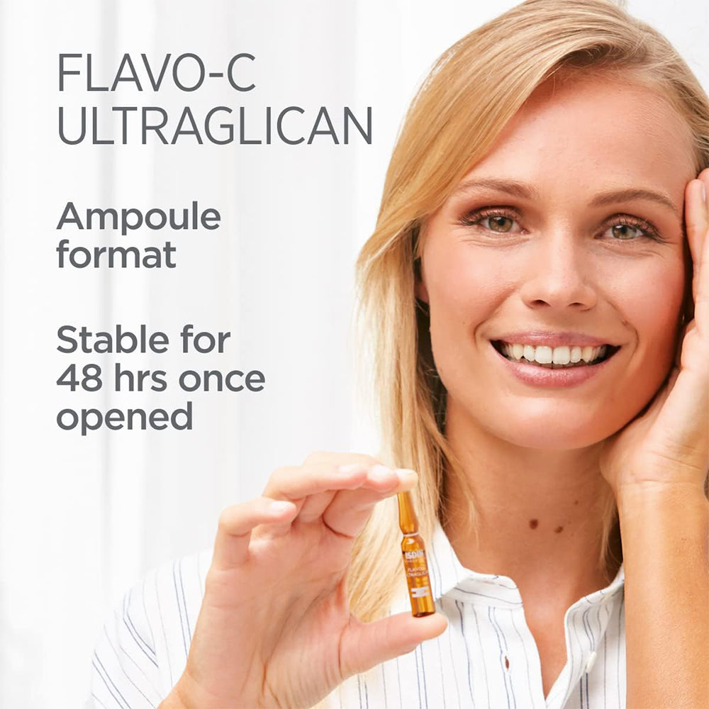 Isdin Isdinceutics Flavo C Ultraglican Ampollas 2 ml x 10 U