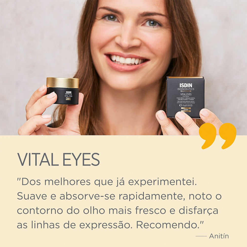 Isdin Isdinceutics Vital Eyes Cr Cont Olhos 15g