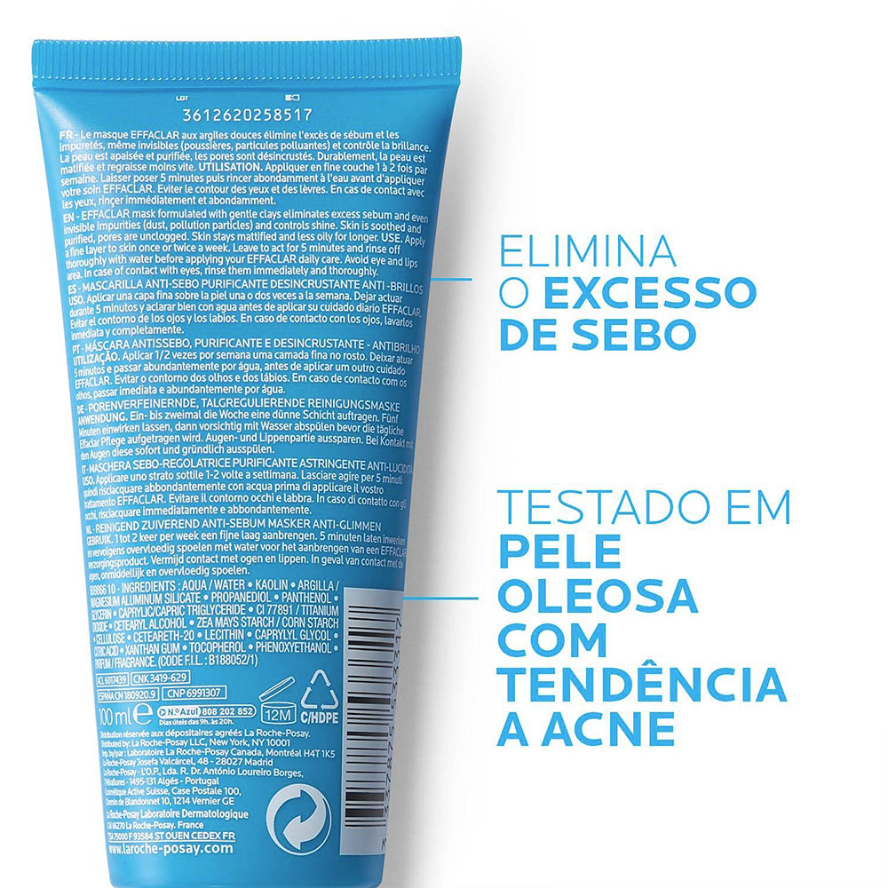 La Roche-Posay Effaclar Máscara 100ml