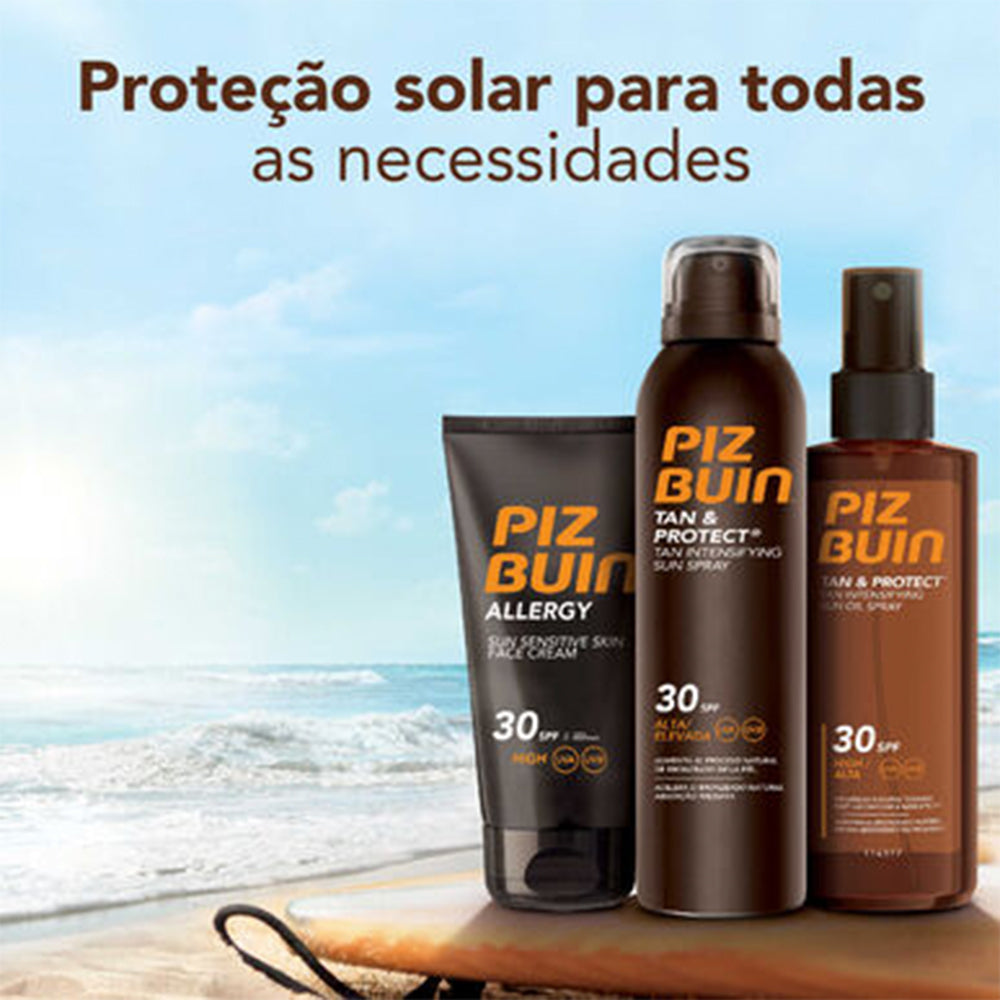 Piz Buin Allergy SPF50+ Creme Facial Pele Sensível Ao Sol 50ml