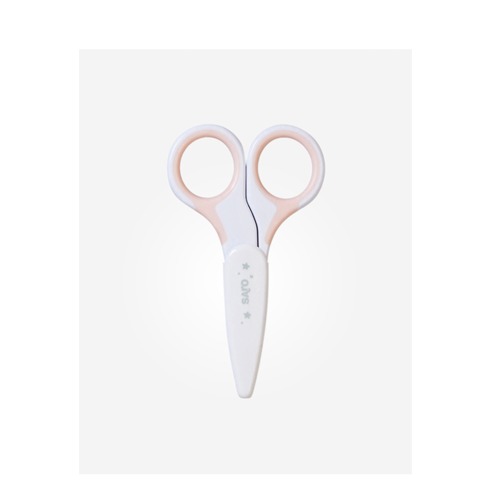 Saro Hygiene Baby Scissors With Lid