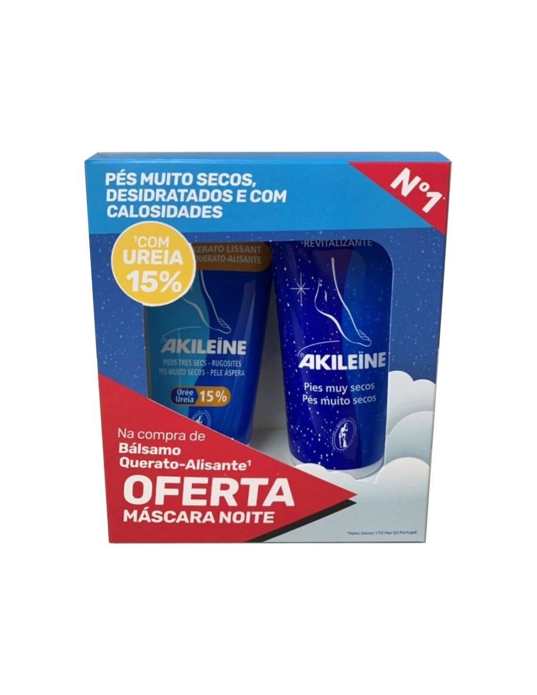 Akileine Kerato 75 ml + Night Mask Offer 100ml