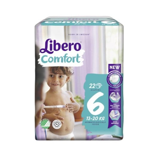 Libero Comfort 6 Diaper 13-20kg x22