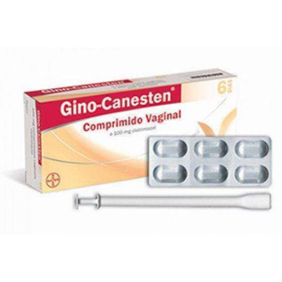 Gino-Canesten, 100 Mg x 6 Comprimidos Vaginais