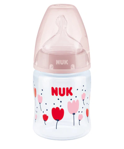 Nuk Biberão FirstChoice+ Silicone com indicador de Temperatura 150ml 0-6M Tamanho (M)