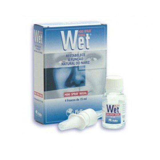 Wet Mini Spray Nasal 4 x 15ml